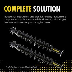 Monroe 0'' RearAir Shock Absorber to Load Assist Shock Absorber Conversion Kit for 2006-2011 Cadillac DTS