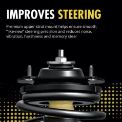 Monroe 0'' FrontShock Absorber for 2013-2016 Dodge Dart