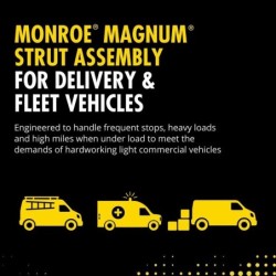 Monroe 0'' FrontShock Absorber for 2015-2017 Ford Transit-350