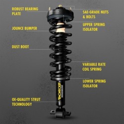 Monroe 0'' FrontShock Absorber for 2021-2021 Toyota Tundra 4WD