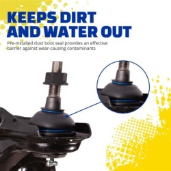 Moog 0'' FrontControl Arm for 2011-2023 Chevrolet Express 4500