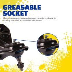 Moog 0'' FrontControl Arm for 2004-2009 Mazda 3