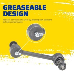 Moog 0'' FrontStabilizer Bar Link Kit for 2016-2017 Subaru Crosstrek