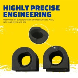 Moog 0'' FrontStabilizer Bar Mount Bushing for 1975-1978 GMC C35