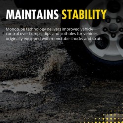 Monroe 0'' FrontShock Absorber for 2015-2020 Chevrolet Tahoe 2WD/4WD