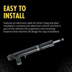 Monroe 0'' RearShock Absorber for 2005-2010 Volkswagen Passat 4WD/2WD