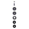 Bilstein 0'' FrontShock Absorber for 2002-2005 Mercedes-Benz ML500