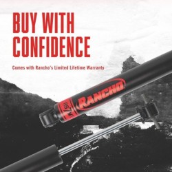 Rancho 4'' Rear Lift Shock Absorber for 2011-2013 Ram 2500 4WD