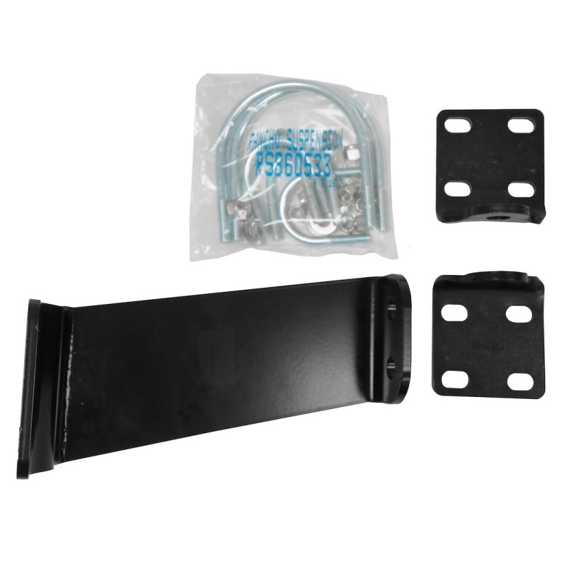 Rancho 0'' Steering Stabilizer Bracket for 2005-2016 Ford F-350 Super Duty 2WD/4WD