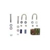 Rancho 0'' Steering Stabilizer Bracket for 2001-2008 GMC Sierra 2500 HD