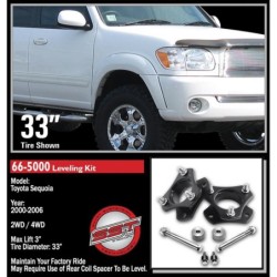 ReadyLift 0'' FrontLeveling Kit for 2001-2007 Toyota Sequoia 2WD/4WD