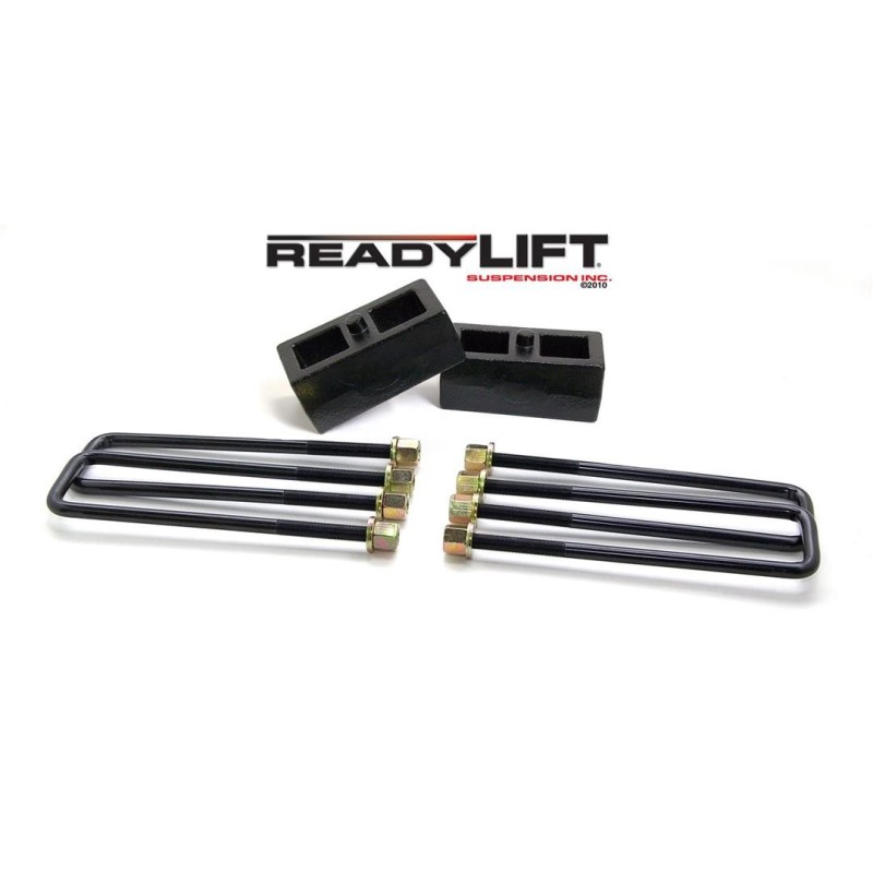 ReadyLift 0'' RearLeaf Spring Block Kit for 1995-2004 Toyota Tacoma 4WD