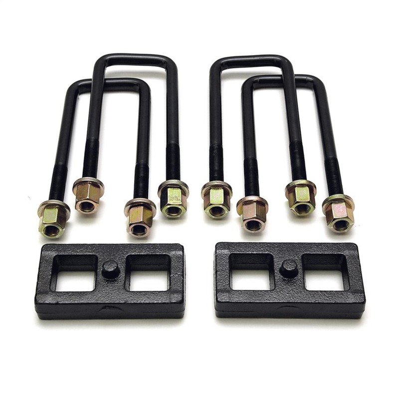 ReadyLift 0'' RearLeaf Spring Block Kit for 2004-2015 Nissan Titan