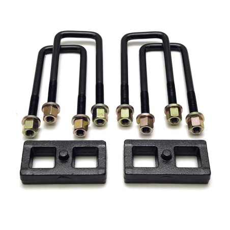 ReadyLift 0'' RearLeaf Spring Block Kit for 2017-2019 Nissan Titan