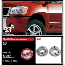 ReadyLift 0'' FrontLeveling Kit for 2008-2014 Nissan Titan 2WD/4WD