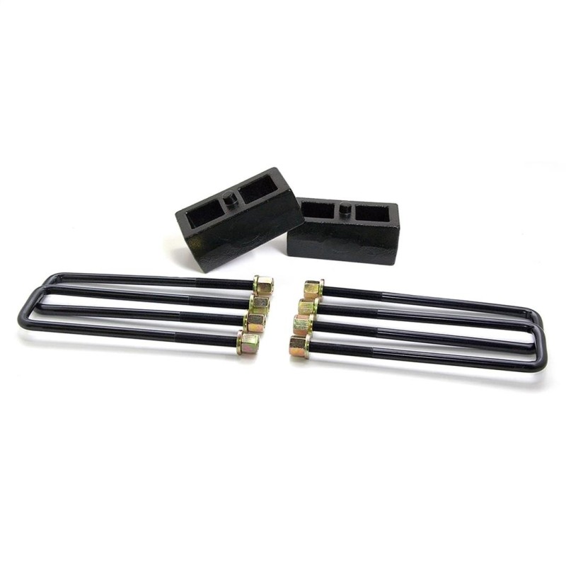ReadyLift 0'' RearLeaf Spring Block Kit for 2011-2023 GMC Sierra 2500 HD 2WD/4WD