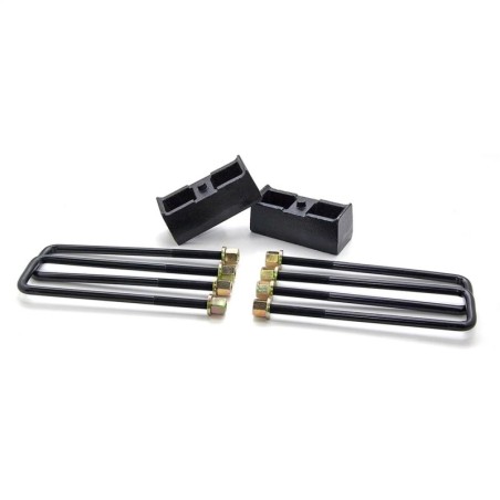 ReadyLift 0'' RearLeaf Spring Block Kit for 1999-2018 GMC Sierra 1500 2WD/4WD