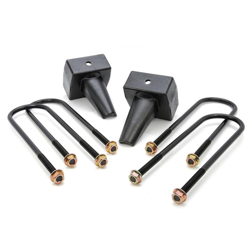 ReadyLift 0'' RearLeaf Spring Block Kit for 1999-2010 Ford F-350 Super Duty 4WD