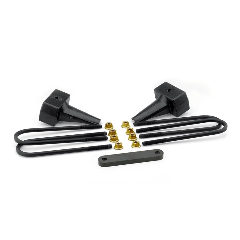 ReadyLift 0'' RearLeaf Spring Block Kit for 2011-2019 Ford F-250 Super Duty 4WD