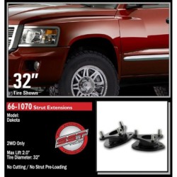 ReadyLift 0'' FrontLeveling Kit for 2005-2010 Dodge Dakota 2WD