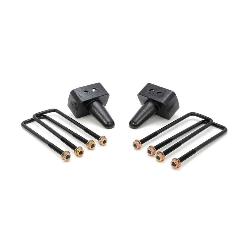 ReadyLift 0'' RearLeaf Spring Block Kit for 2011-2020 Ford F-150 4WD/4WD