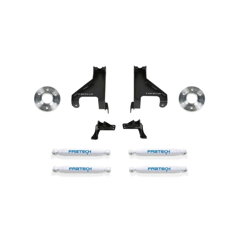 Fabtech 0'' Multiple Shock Absorber Kit for 2015-2023 Mercedes-Benz Sprinter 3500 4WD