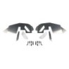 Fabtech 0'' FrontInner Fender for 2018-2023 Jeep Wrangler JL