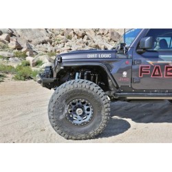 Fabtech 0'' FrontFender Flare for 2020-2023 Jeep Gladiator JT