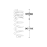Fabtech 0'' RearCoil Spring for 2007-2018 Jeep Wrangler JK 4WD
