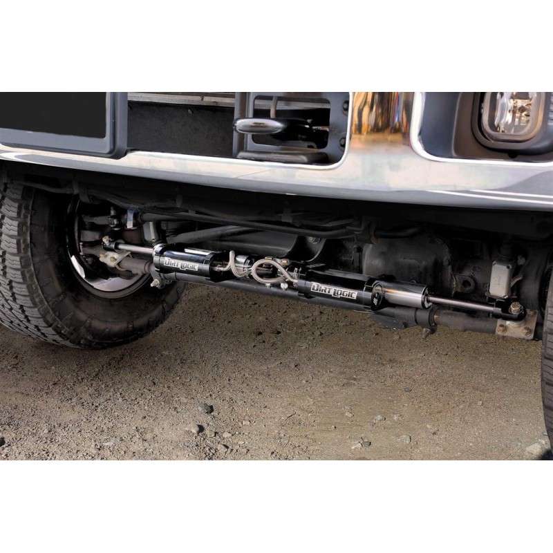 Fabtech 0'' Steering Stabilizer for 2005-2022 Ford F-250 Super Duty 4WD