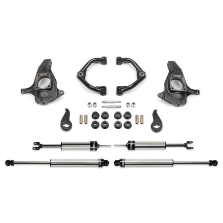 Fabtech 0'' RearLeaf Spring Block Kit for 2011-2014 GMC Sierra 3500 HD 4WD