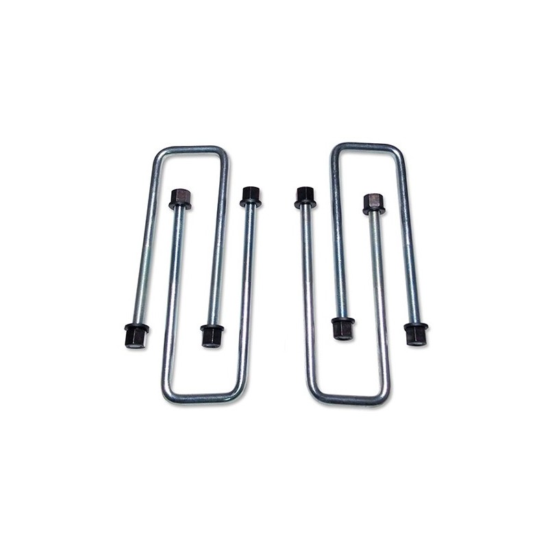 TuffCountry 0'' RearLeaf Spring Axle U Bolt Kit for 2000-2006 Toyota Tundra