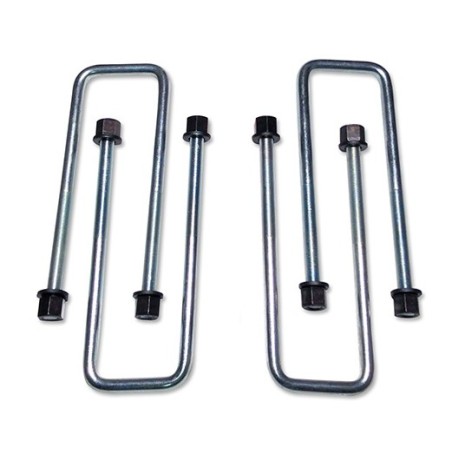 TuffCountry 0'' RearLeaf Spring Axle U Bolt Kit for 1984-1985 Toyota 4Runner