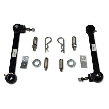 TuffCountry 0'' FrontStabilizer Bar Quick Disconnect for 1997-2006 Jeep Wrangler TJ