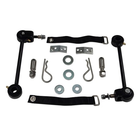TuffCountry 0'' FrontStabilizer Bar Quick Disconnect for 1987-2001 Jeep Cherokee