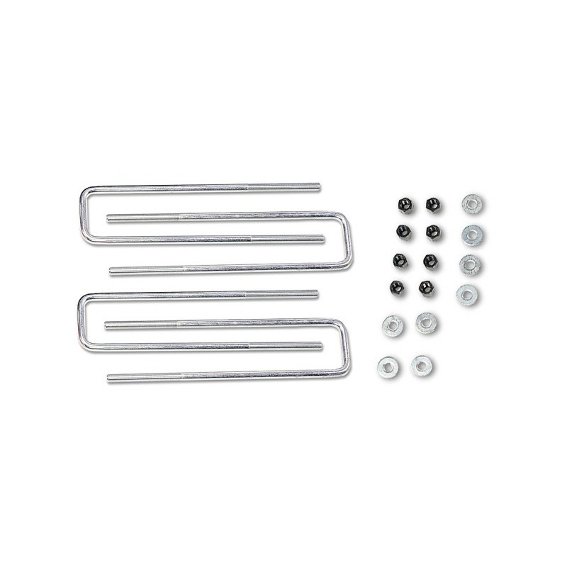 TuffCountry 0'' RearLeaf Spring Axle U Bolt Kit for 1981-1993 Dodge W250