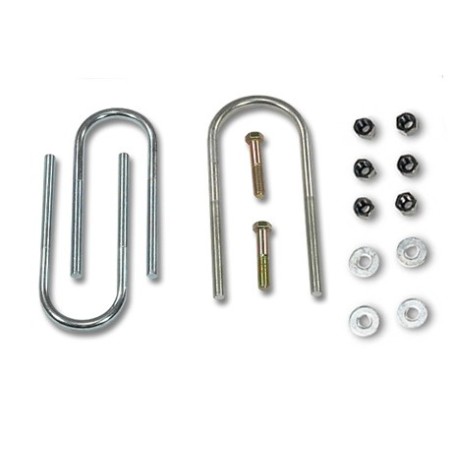 TuffCountry 0'' FrontLeaf Spring Axle U Bolt Kit for 1986-1989 Dodge W100