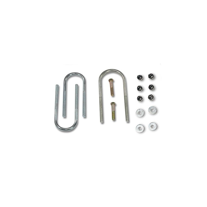 TuffCountry 0'' FrontLeaf Spring Axle U Bolt Kit for 1981-1993 Dodge W250