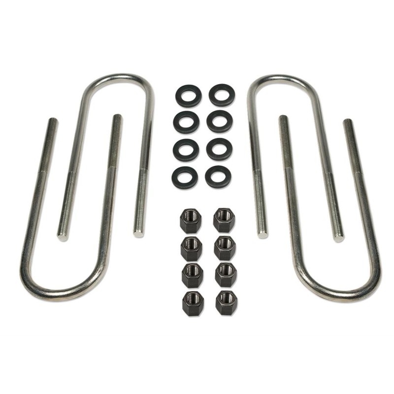 TuffCountry 0'' RearLeaf Spring Axle U Bolt Kit for 1973-1987 GMC Jimmy