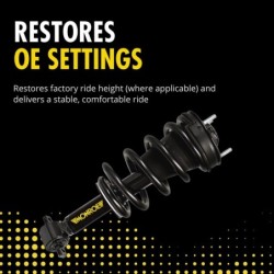 Monroe 0'' RearElectronic to Passive Conversion Kit for 2007-2014 GMC Yukon